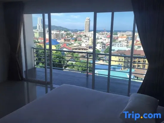 *Sea View Studio Near Patong Beach with Pool C257