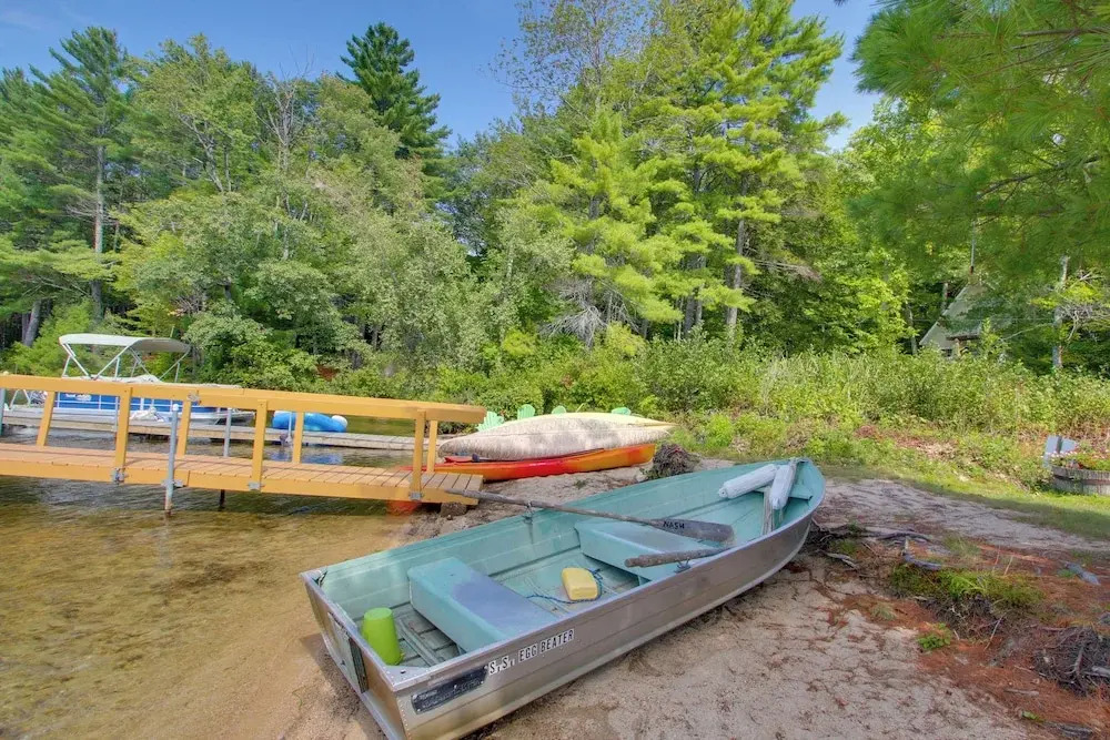 The Acres Panther Pond Cabin w/ Beach & Dock