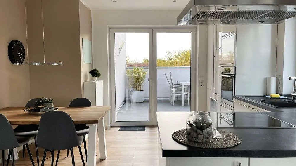 Modernes Apartment über den Dächern von Osnabrück