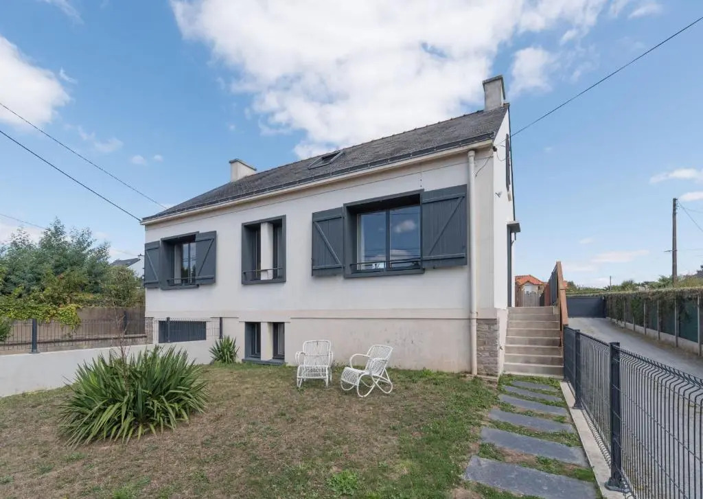 Maison de famille avec jardin à 10min de la plage