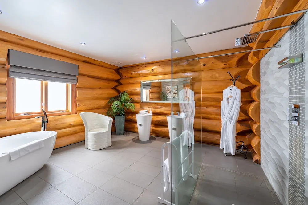 The Log Cabins at The Vu