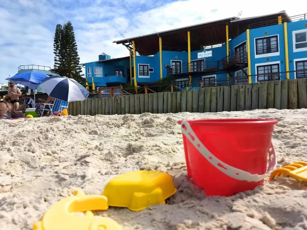 Residencial Vila do Sol, Apartamentos com pé na areia