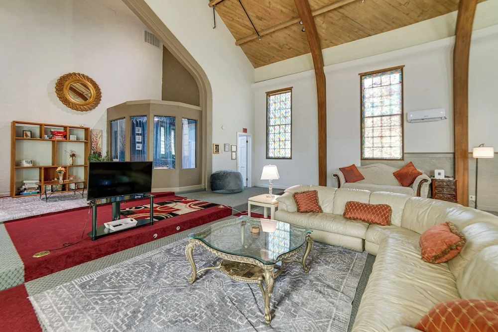 Walk to Clear Lake! Converted Church w/ Game Room