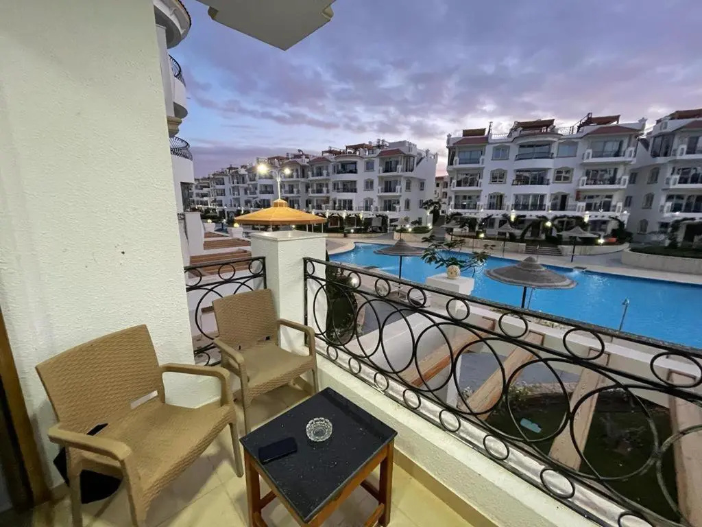 Lovely & Luxury 2 bedroom apartment with Swimming and water aqua park view in Sharm Hills luxury resort in Sharm El Sheikh - Red sea