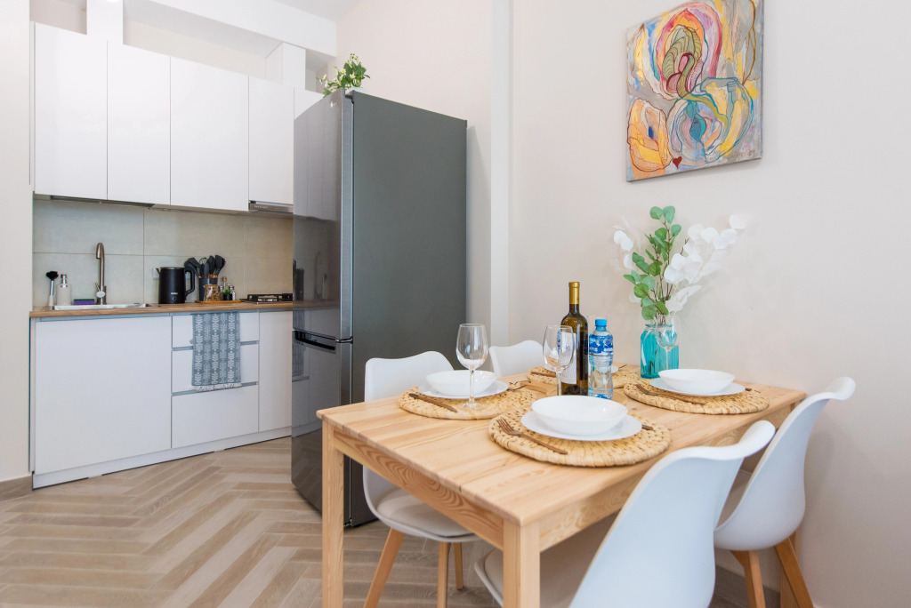 Apartments with a Beautiful View of the City and Mountains