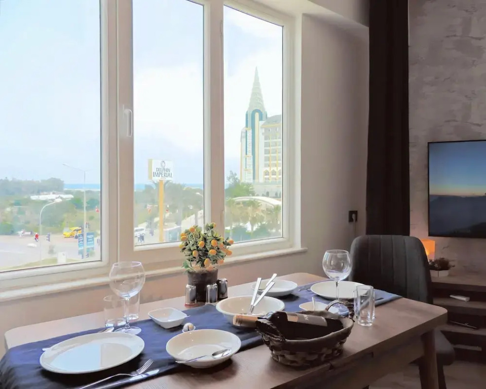 Modern Flat With Sea View 10 min to Lara Beach