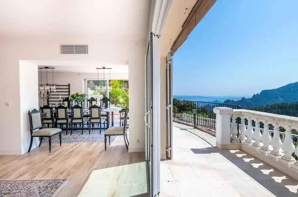 Villa Les Adrets Mandelieu hillside with pool - 2303