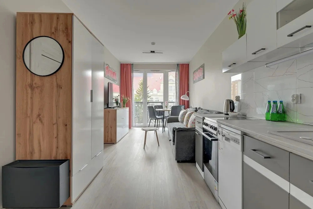 Mostek 2101 PinkGray by Grand Apartments