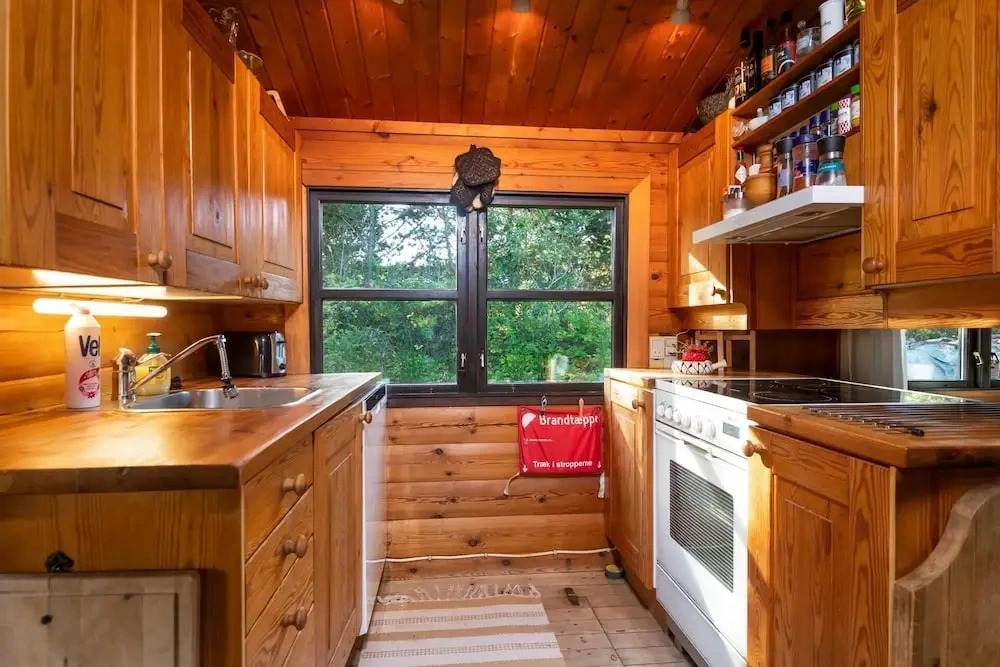 Charming Norwegian Log Cabin in Skagen Cozy Retreat Awaits