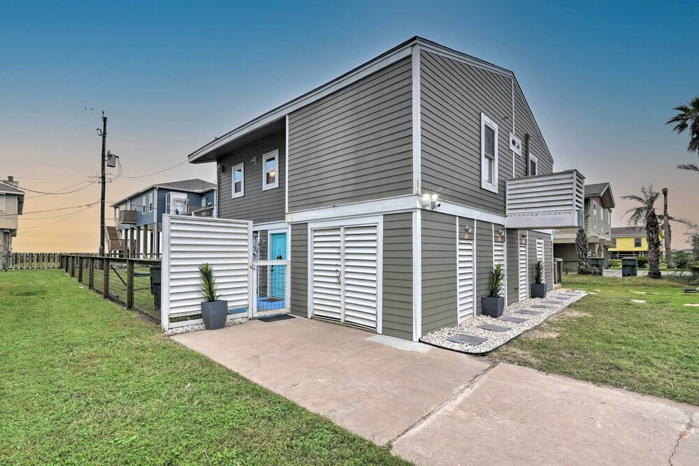 Updated Beach House w/ Private Beach + Hot Tub!
