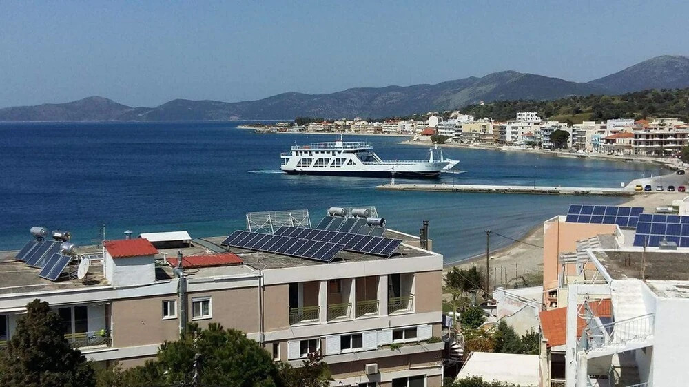 Apartment With 2 Bedrooms in Nea Styra, Evia, With Wonderful sea View