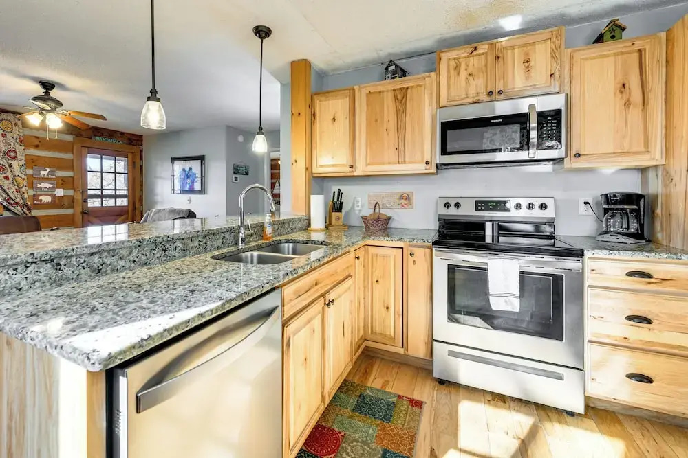 Near Hiking & Rafting: Bryson City Gem w/ Hot Tub!