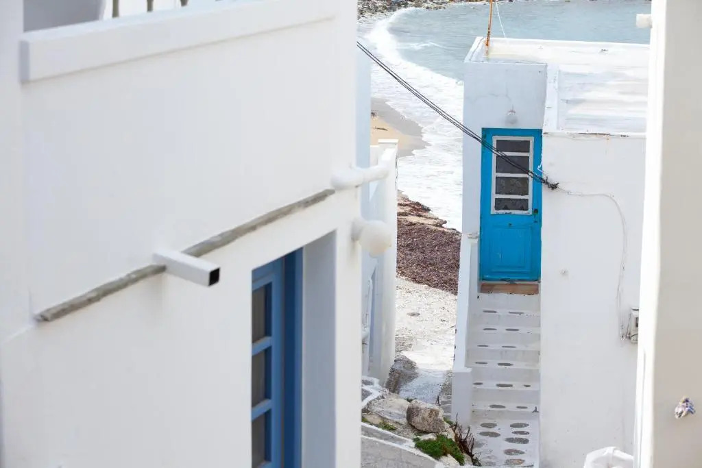 PEBBLES 1BD house with Sea View in the heart of Naousa