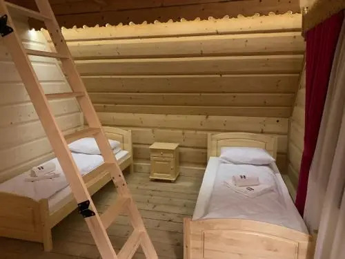 Domek Krupówki z widokiem na Giewont