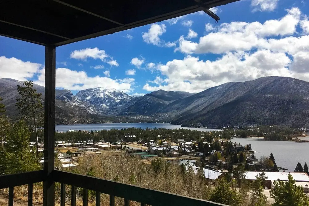 Grand Lake Condo: Best Lake View + Panoramic Deck
