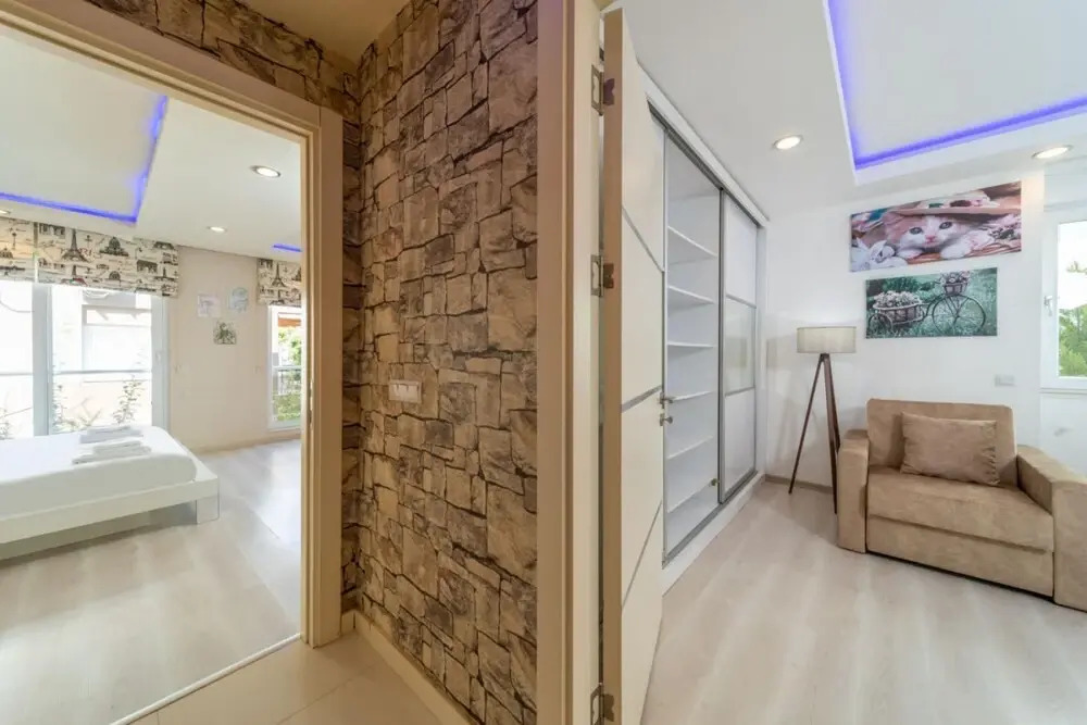 Stylish Duplex With Garden and Gazebo in Muratpasa
