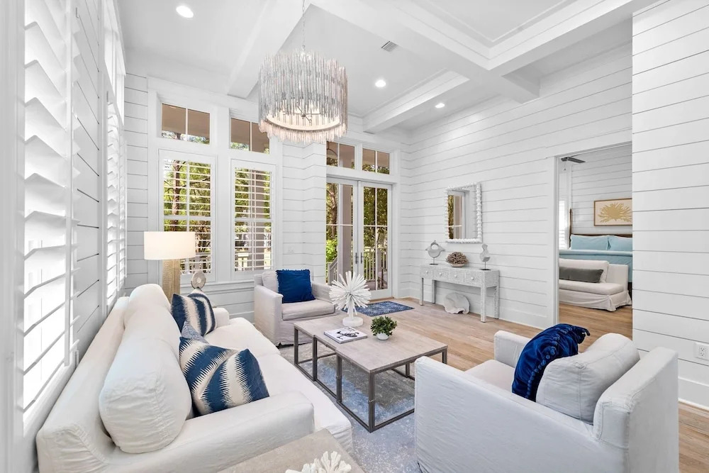 Watercolor Luxury On 30a! 63 Western Lake, Park District, Pool, 7 Bdrms, Slps 16+ 7 Bedroom Home by RedAwning