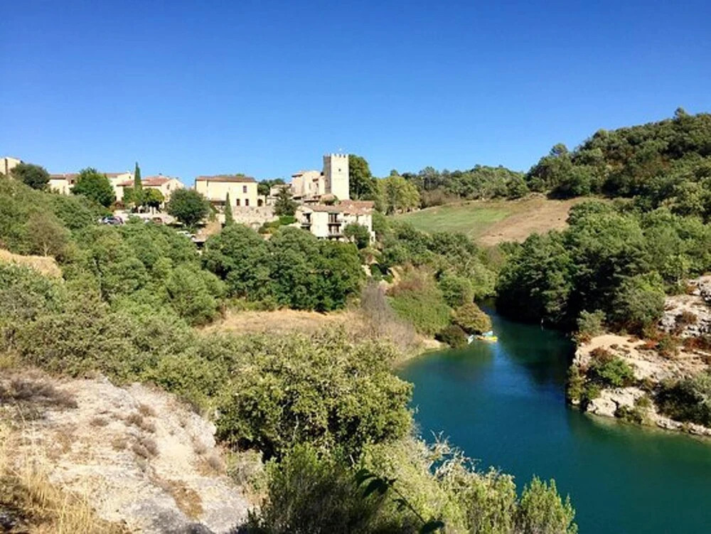 House With one Bedroom in Saint-martin-de-brômes, With Shared Pool and Enclosed Garden