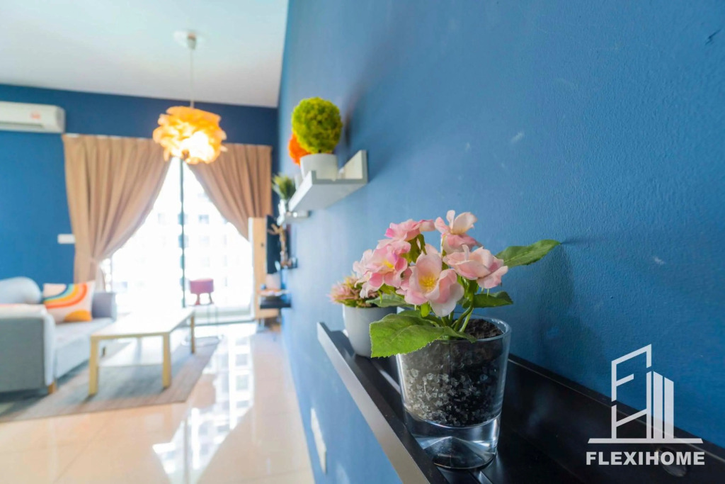 Colour-Theme Designed, Private Studio Home, Cybersquare 27B Cyberjaya, Flexihome-MY