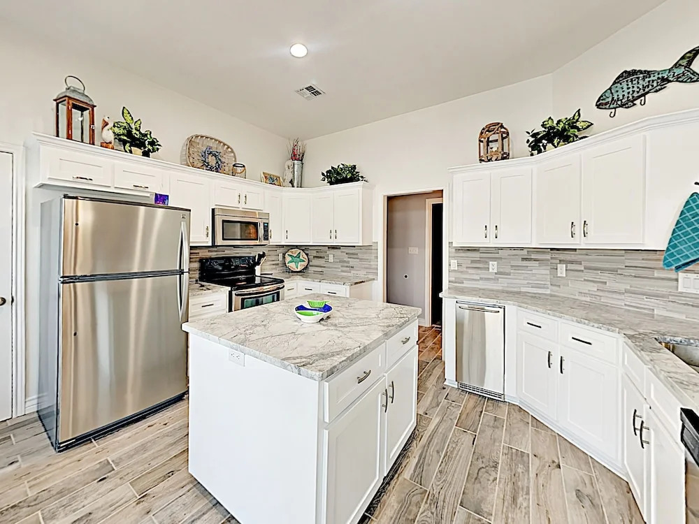 New Listing! Waterfront W/ Decks & Bay Views 4 Bedroom Home