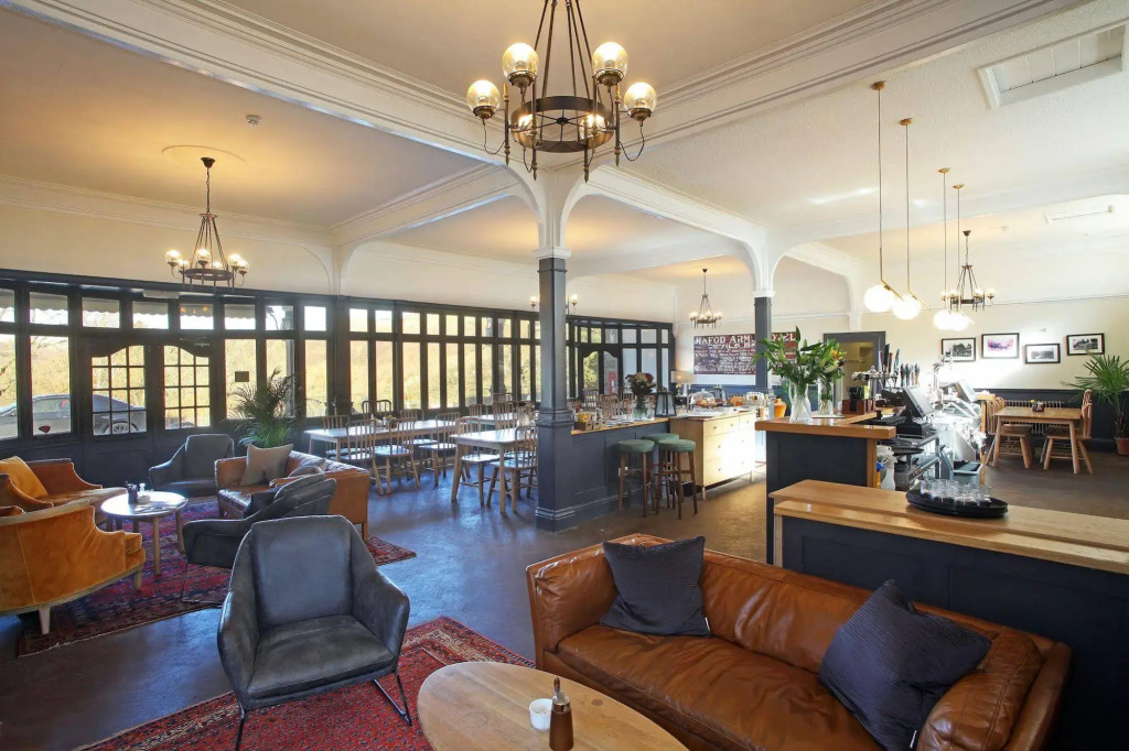 Devils Falls at the Luxury Hafod Hotel Aberystwyth