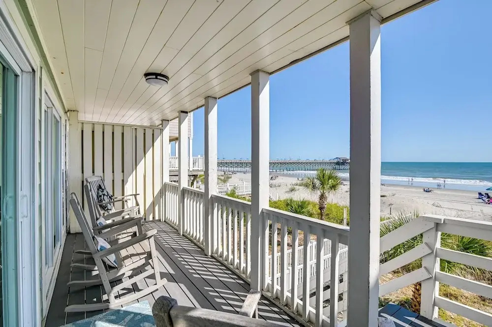 Oceanfront Murrells Inlet Home w/ Beach Access!