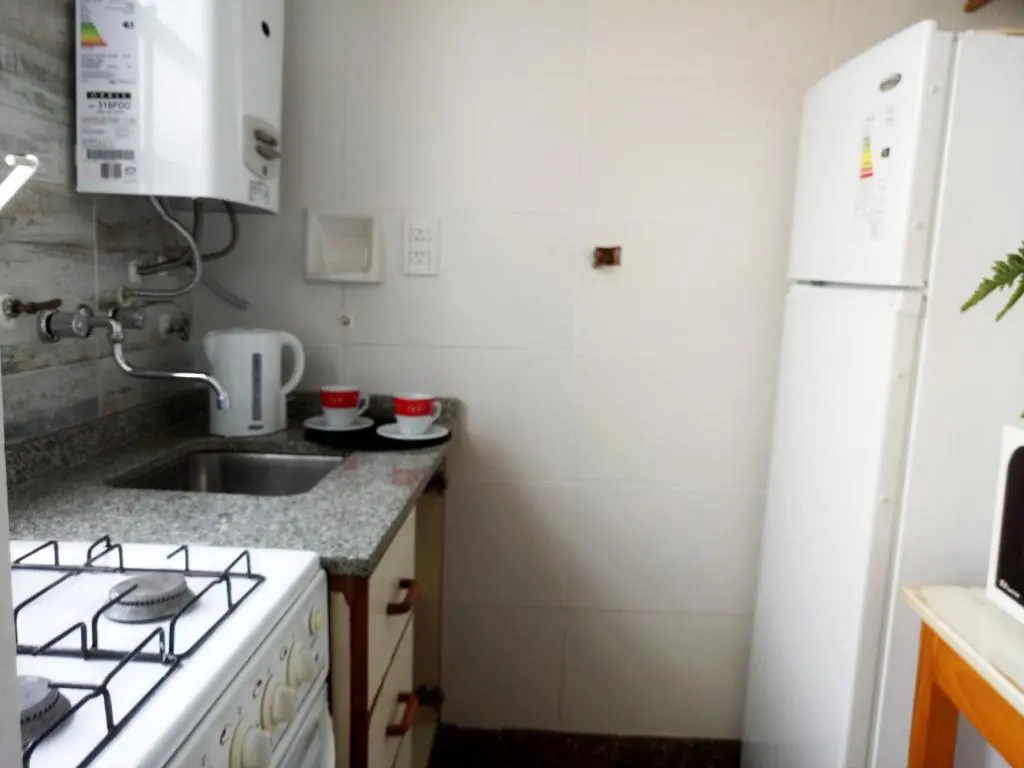 Departamento 1 ambiente luminoso en Recoleta - Piso 14