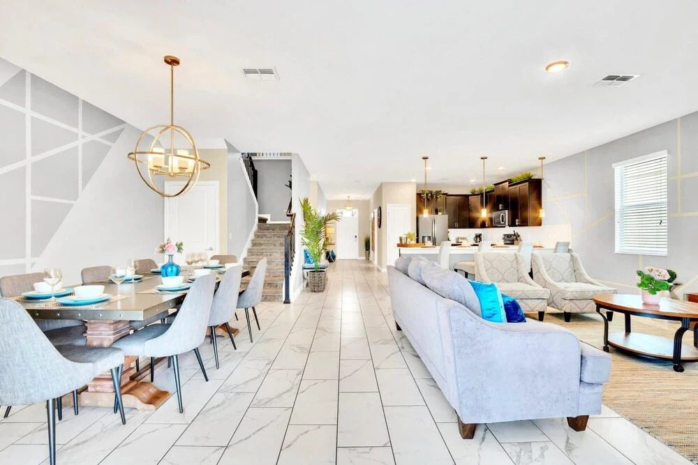Stunning 8BR Home w BBQ Pool Hot Tub