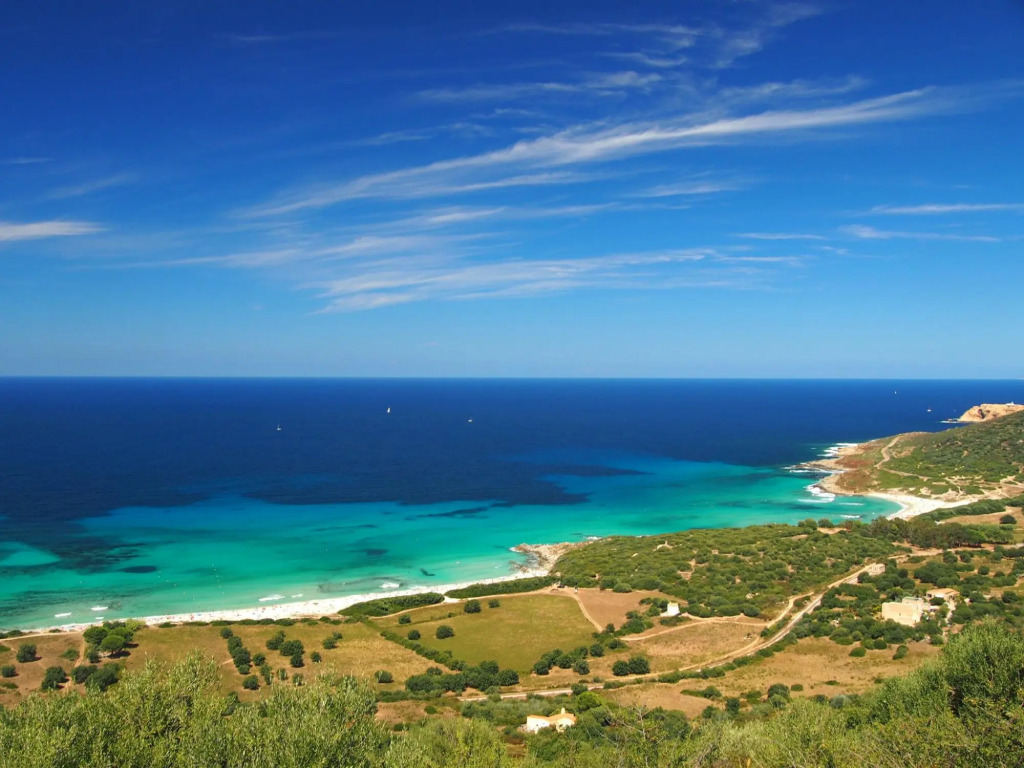 Villa in Moriani-Plage near Sandy Beach