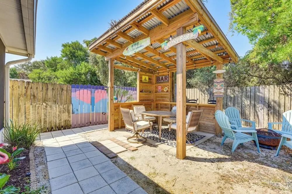 Breezy PCB Vacation Rental w/ Lanai, Walk to Ocean