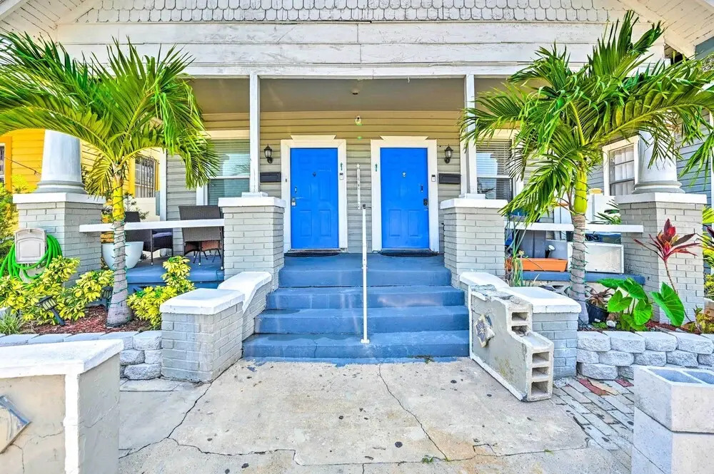Updated Ybor City Duplex ~ 1/2 Mi to Seventh Ave!