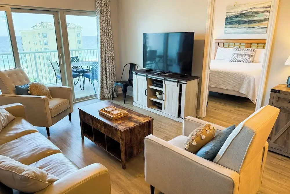 2BR Getaway Close to Beach w/ Pool & Balcony