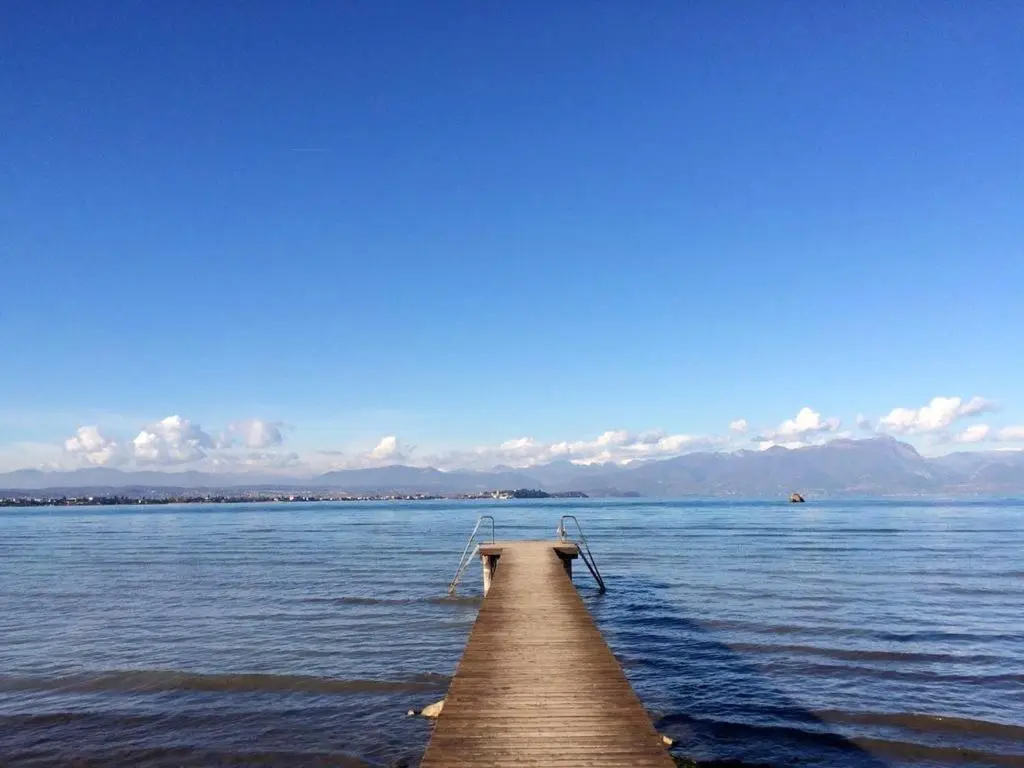 Apartment with one bedroom in Sirmione with shared pool furnished terrace and WiFi 200 m from the beach