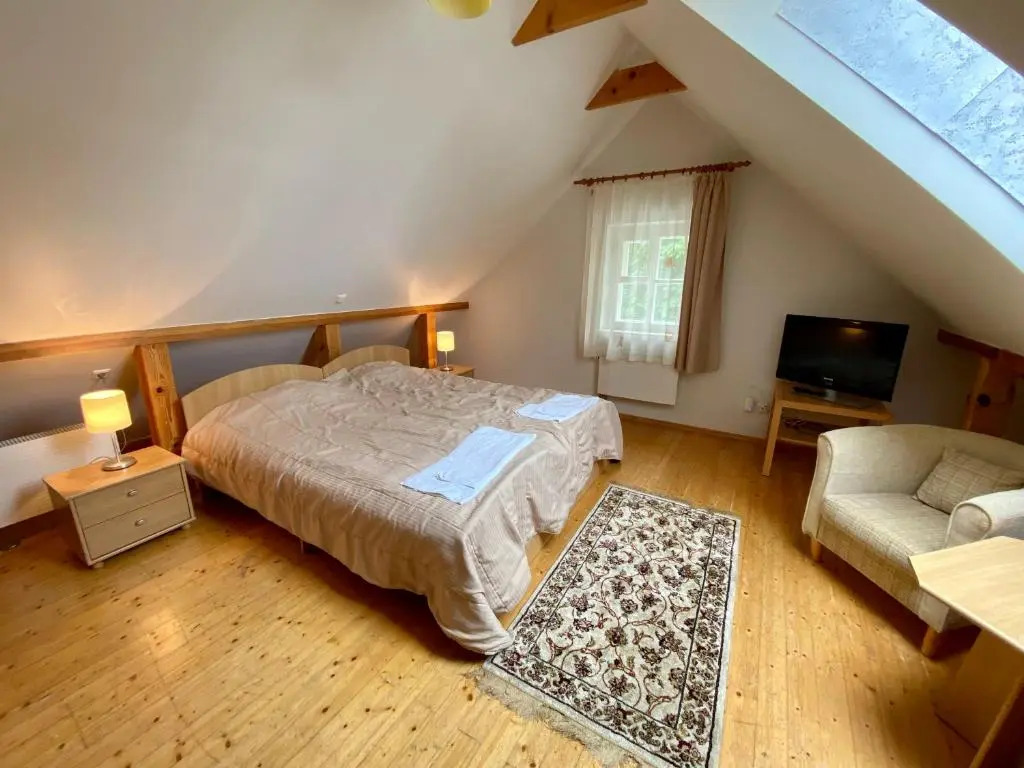 In heart of Trakai youll find authentic Karaim house