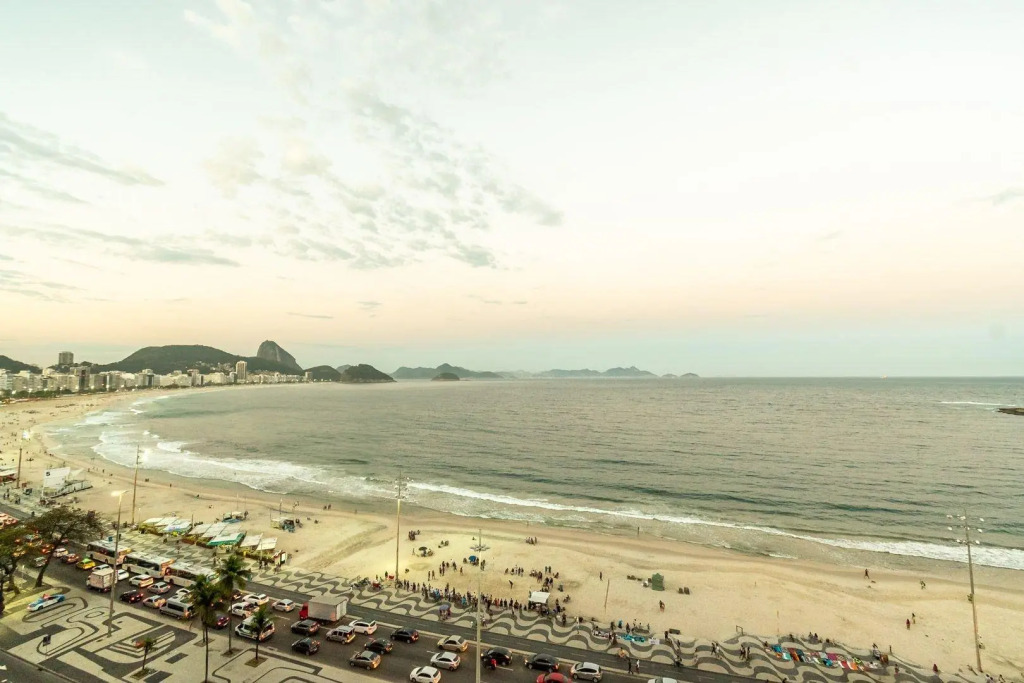 Studio Frente Mar Em Copacabana | A 3806/1203