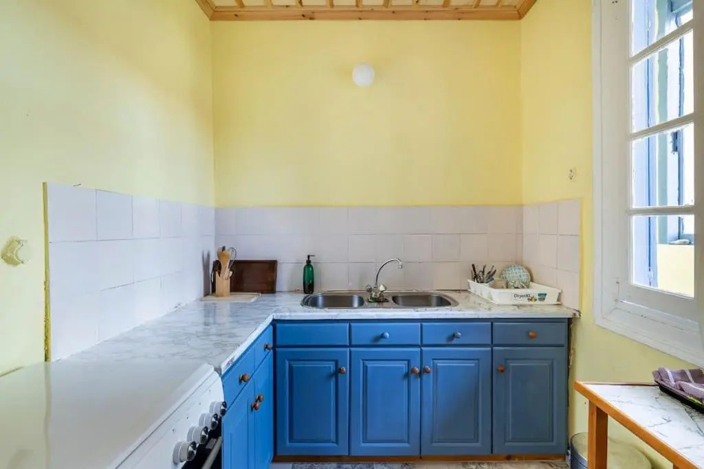 Traditional house at Koroni near beach