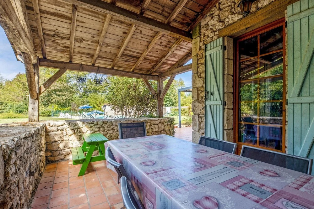 House With 6 Bedrooms in Thenac , With Private Pool, Furnished Garden and Wifi