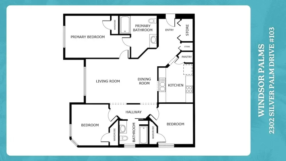 Windsor Palms Resort 1st Flr 3-bdrm Condo Pirate Themed Bedroom 3 Condo