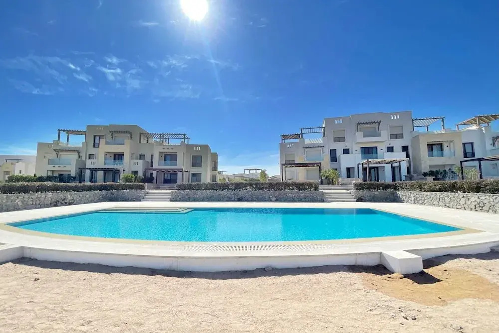 Xuru Stays I Cordial 2 BDR w / Pool Access @ Cyan El Gouna