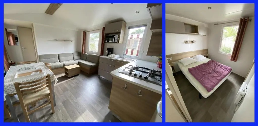 KERLANN 4 ETOILES MOBIL HOME 2CHS 1SDB Pont Aven Finistère