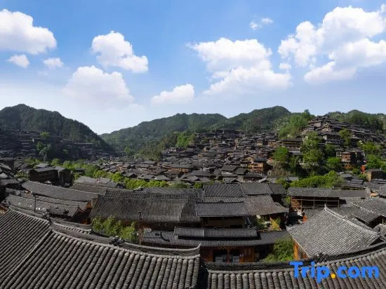 Mountain and Lodge · Flower Manor (Xijiang Qianhu Miao Village Observation Deck)