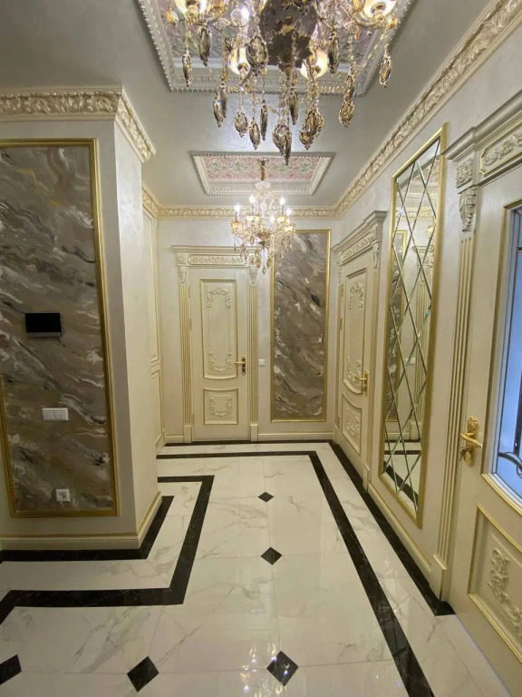Апартаменты Khrustalny Dom | 2-Komnatnye Apartamenty S Vidom Na Fontan | Tashkent City Gardens