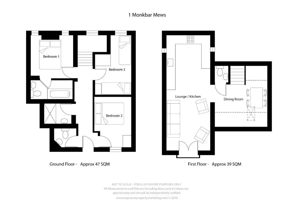 City Apartments - Monkbar Mews