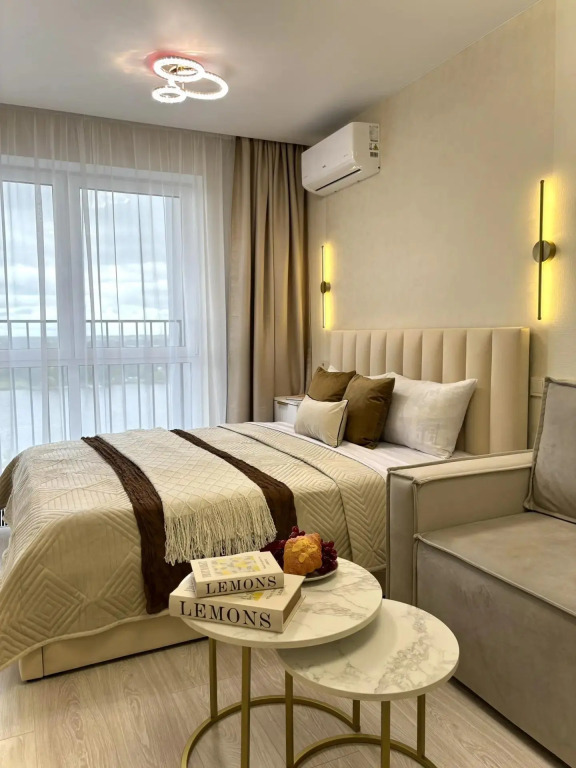 1-к. квартира, 42 м², 3 кровати