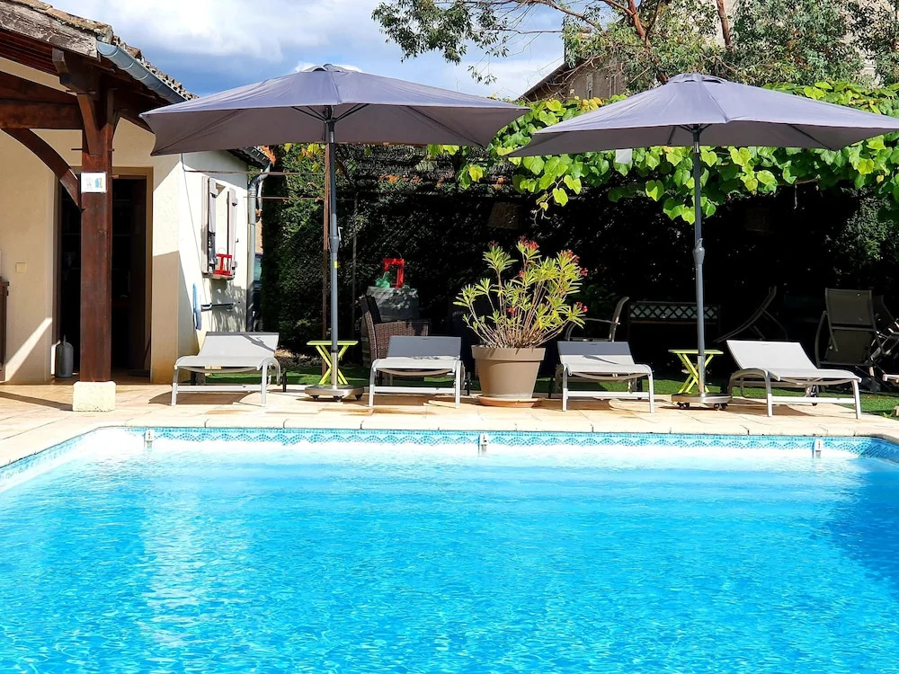 2 Gîtes 1 chambre, près de Cahors, piscine, wifi