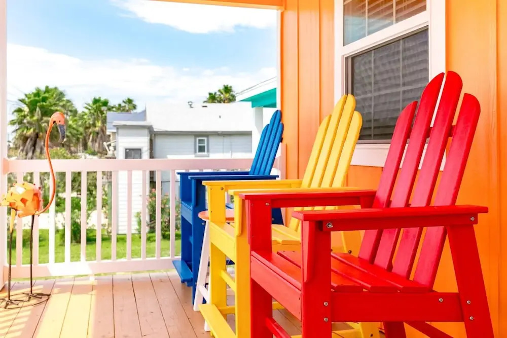 Orange Flamingo 3 Bedroom Home