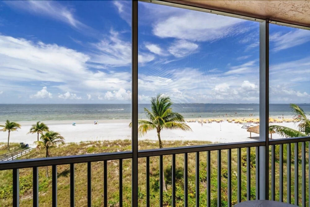 Estero Island Beach Villa 303 - Two Bedroom Villa with Gulf View