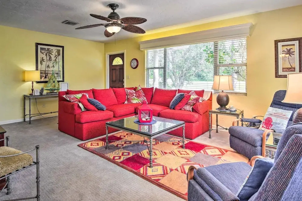 Nokomis Home w/ Gas Grill: 2 Blocks to Beach!