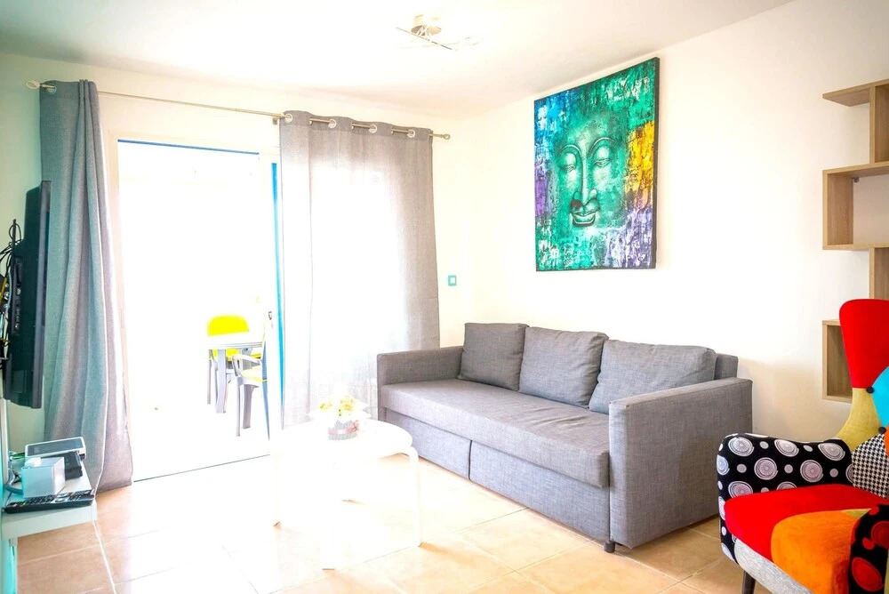 Apartment with 2 Bedrooms in Playa Paraíso, with Wonderful Sea View, Furnished Terrace And Wifi - 1 Km From the Beach