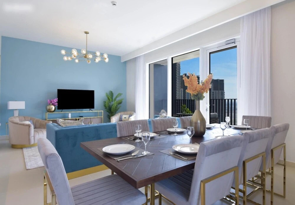 Executive 3BR Apt Creek Harbour